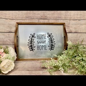 “Home Sweet Home” Serving Tray